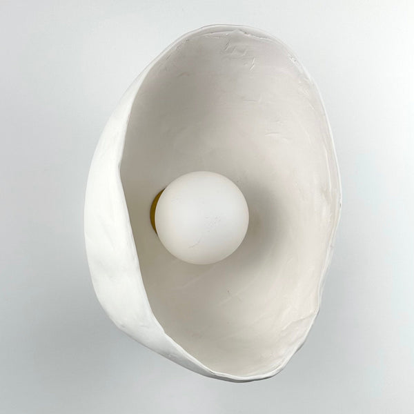 Pearl Sconce - White