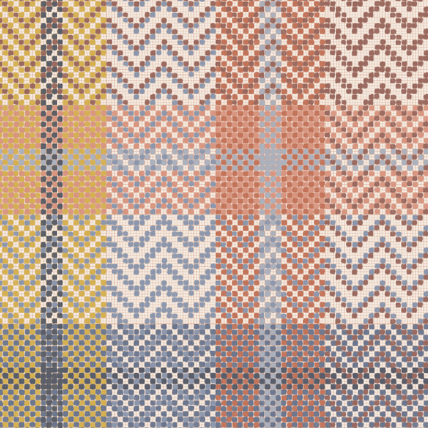 Howard's Plaid Wallpaper - Cinnamon Palette