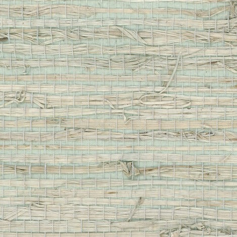 Arrowroot Grasscloth Wallpaper - Honeydew