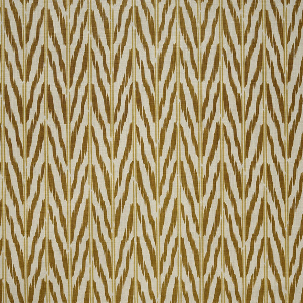 Painted Ikat Textile - Ochre