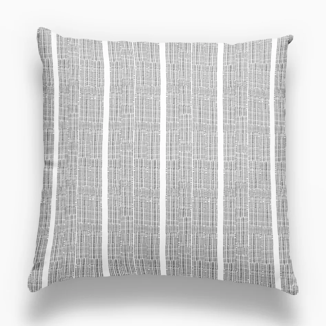 Ready-Made Pillow: 14"x24" Emily Daws - Sandbar - Jet
