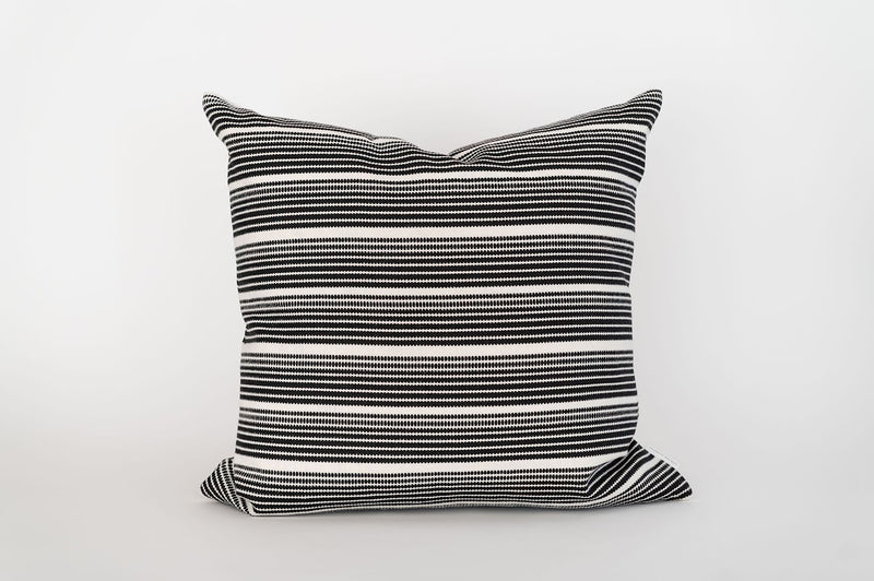 Pebble Stripe Textile - Oyster Black
