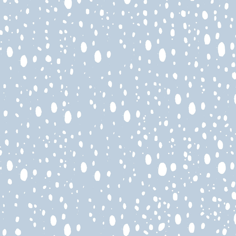 Shooting Star Wallpaper - Powder Blue