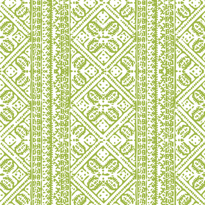 Seville Wallpaper - Grass Green