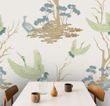 Tea Garden Wallpaper - Linen Essence