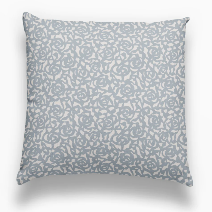 Ready-Made Pillow: 14"x24" Emily Daws - Gardenia - Marina