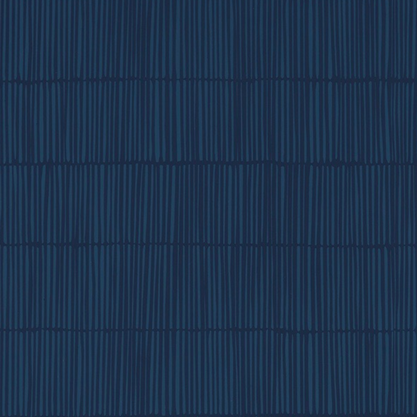 Cabana Wallpaper - Ocean/Navy