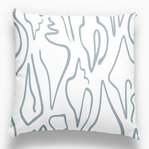 Ready-Made Pillow: 14"x24" Emily Daws - Edisto - Turquoise